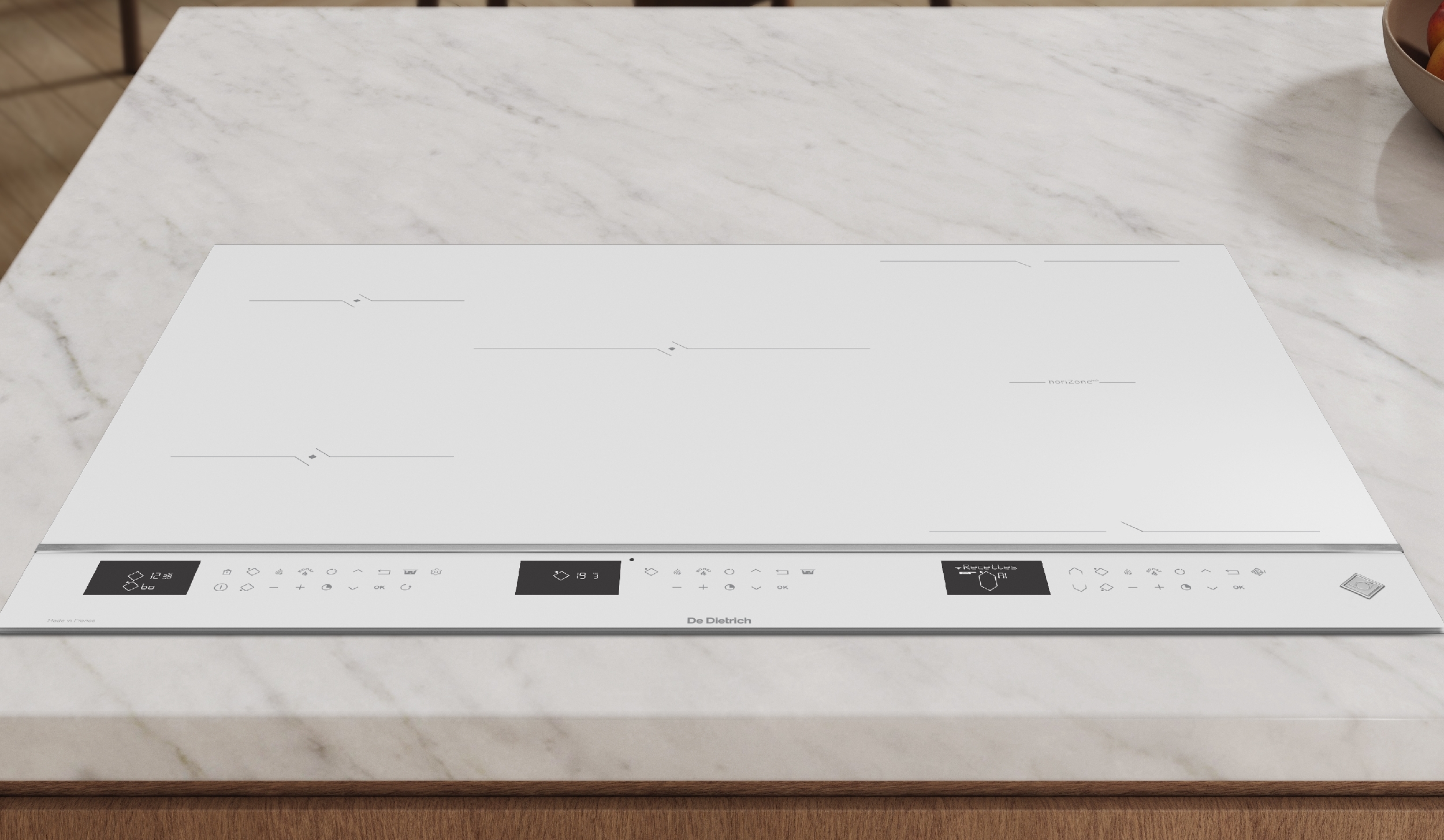 Indukčná varná doska De Dietrich DPI4831W Eternal White